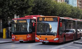 El bus urbano recupera el millón de viajeros al mes
