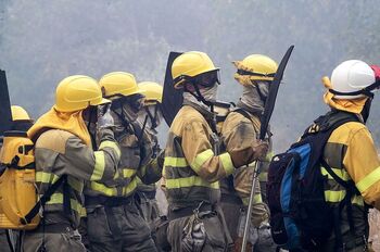 Los bomberos forestales estrenan tablets para gestionar fuegos
