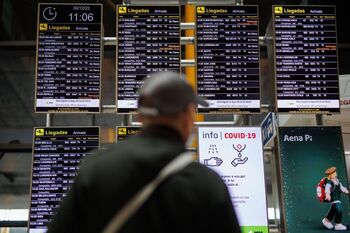 Ningún contagio entre los pasajeros del primer vuelo de China