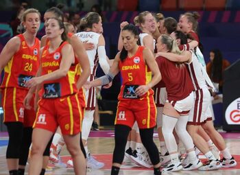 España cae ante Letonia en su debut del Eurobasket femenino