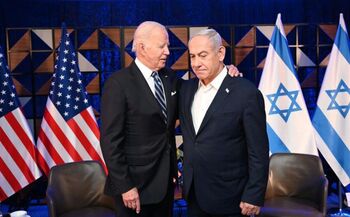 Biden muestra a Netanyahu el apoyo de EEUU: 