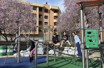 Briviesca adapta 5 parques infantiles a niños con discapacidad