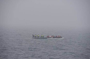 Más de 200 migrantes cruzan el canal de la Mancha en un día