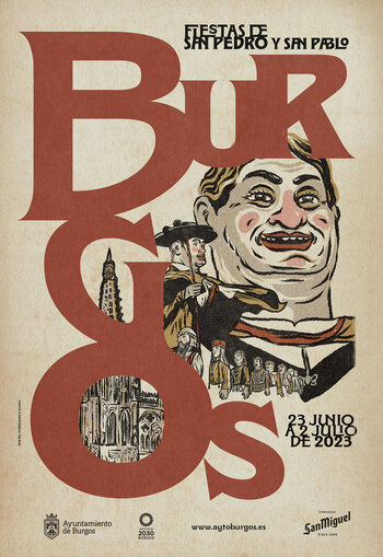 Las fiestas de San Pedro de Burgos ya tienen su cartel
