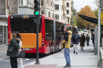 Los usuarios de bus urbano crecen un 24,8% en octubre