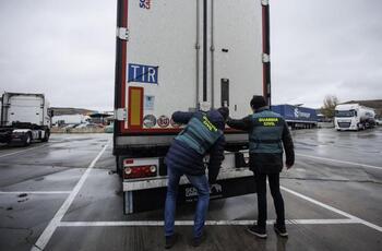 Las bandas de robo de camiones no se asientan en Burgos