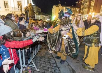 Cuatro grados en Burgos para recibir a los Reyes Magos