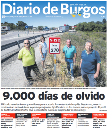 Diario de Burgos, finalista del Premio Fundación Línea Directa