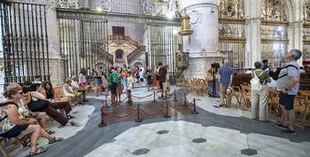 La Catedral ha cerrado un julio «excelente» con 40.000 visitas