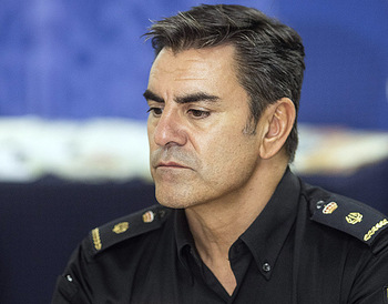 José Manuel del Barco, jefe de la Policía Nacional en Aranda
