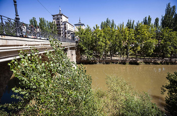 El agua del Duero tiene la turbidez más alta en Aranda