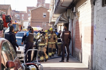 Un fallecido en el incendio de un piso en Valladolid