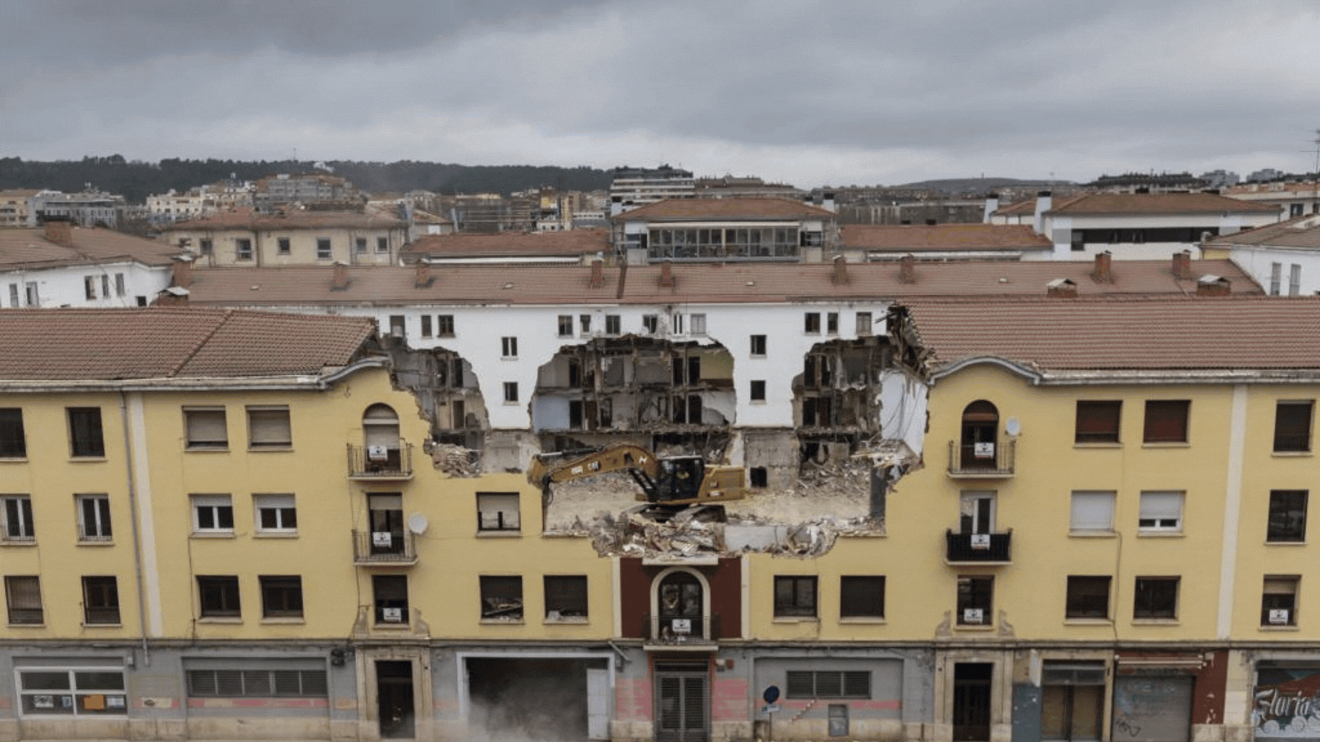 El derribo de un icono del urbanismo de Burgos