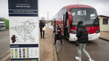 Arcos busca apoyos para tener buses a Burgos por la tarde