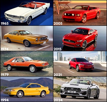 60 años del Mustang