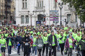 La marcha contra el cáncer confía en reunir a 6.000 personas