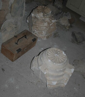 Hallan claves de bóveda robadas en San Pedro de Arlanza