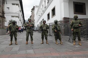 El estado de excepción en Ecuador deja más de 18.400 arrestos