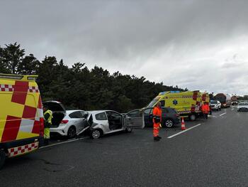 Ocho heridos en dos accidentes de tráfico en Segovia