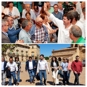 PP y PSOE pasan al ataque contra los líderes nacionales