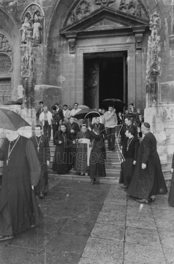 Cuando el antipapa Clemente rezó en la Catedral