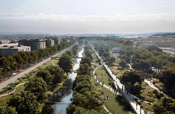 Los arquitectos presionan para que Burgos Río no se abandone